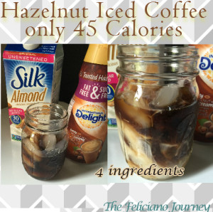 hazelnut iced coffee