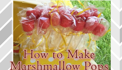 marshmallow pops