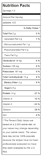 nutrition smoothie bb