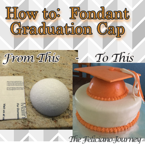 How to Make Fondant Graduation Cap