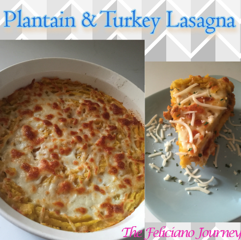 plantain turkey lasagna
