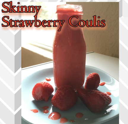 strawberry coulis