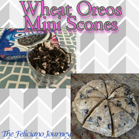 wheat oreo mini scones