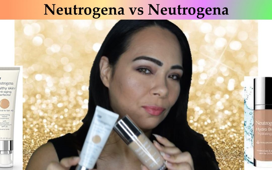 Makeup Battle: Neutrogena Hydro Boost vs Neutrogena Healthy Skin