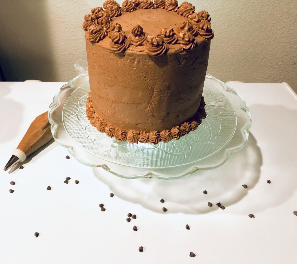 Pioneer Woman Chocolate Cake with Mascarpone Almond Filling